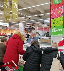 Promocja rasy puławskiej w sklepach AUCHAN